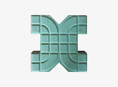 X型环保植草砖